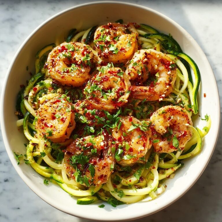 Garlic Shrimp and Zucchini Noodles: 20 Minute Delight Recipe