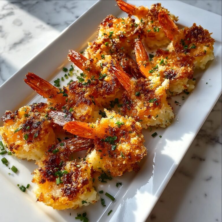 Stuffed Shrimp with Crab and Parmesan Recipe