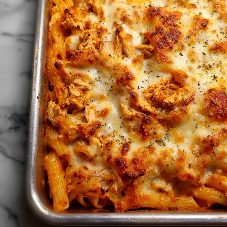 Baked Chicken Parmesan Pasta Recipe