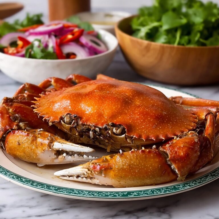 Savory Singapore Chili Crab Recipe