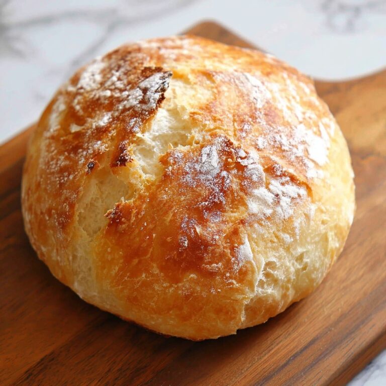 Easy No-Knead Artisan Bread Recipe