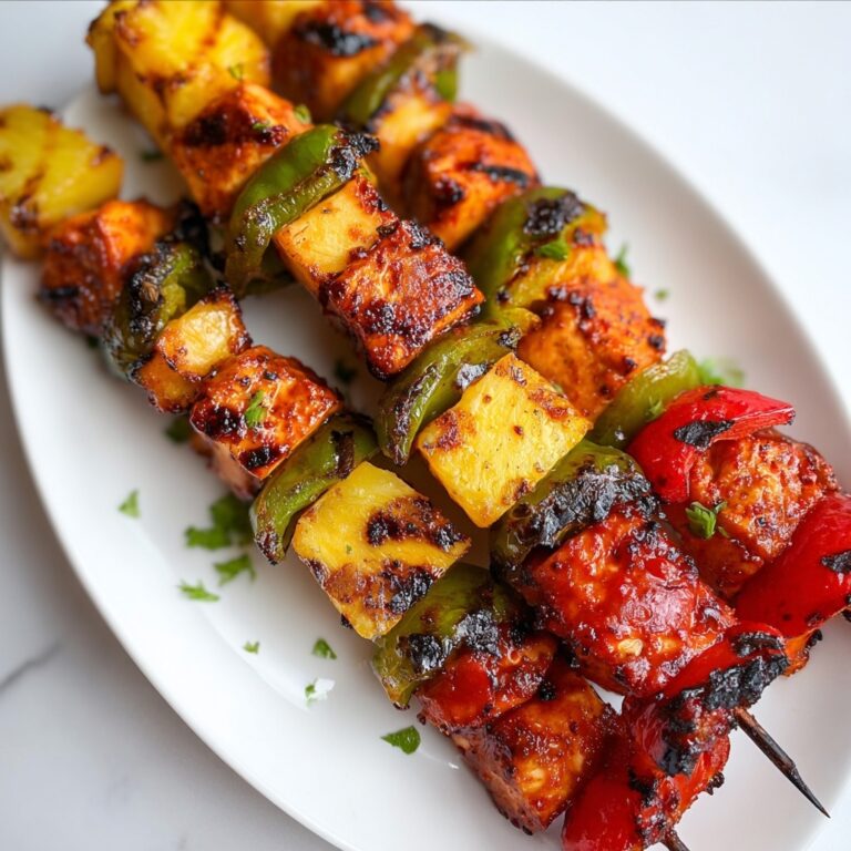 Sweet BBQ Chicken Kebabs Recipe