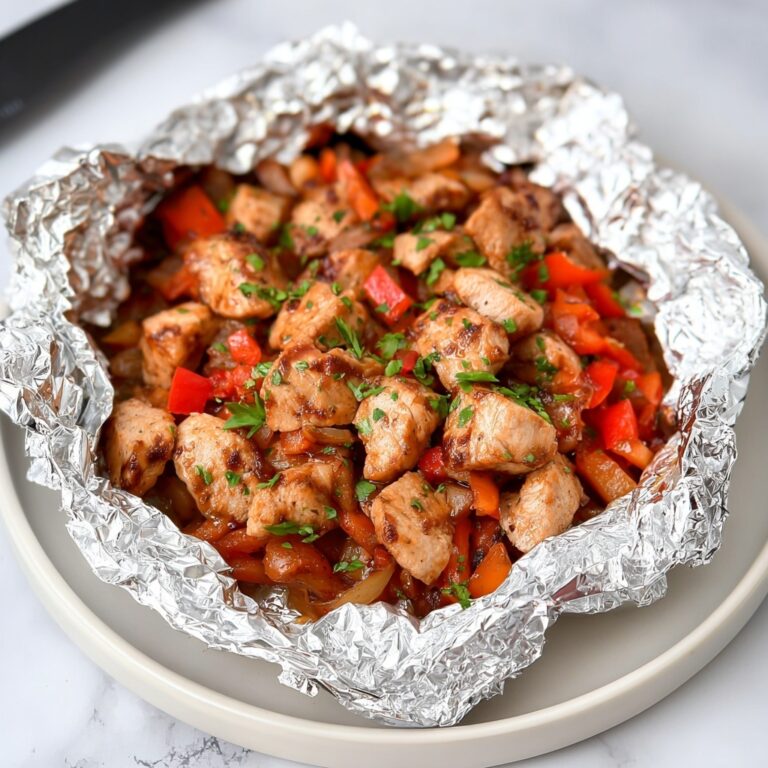 BBQ Chicken Foil Packs Recipe