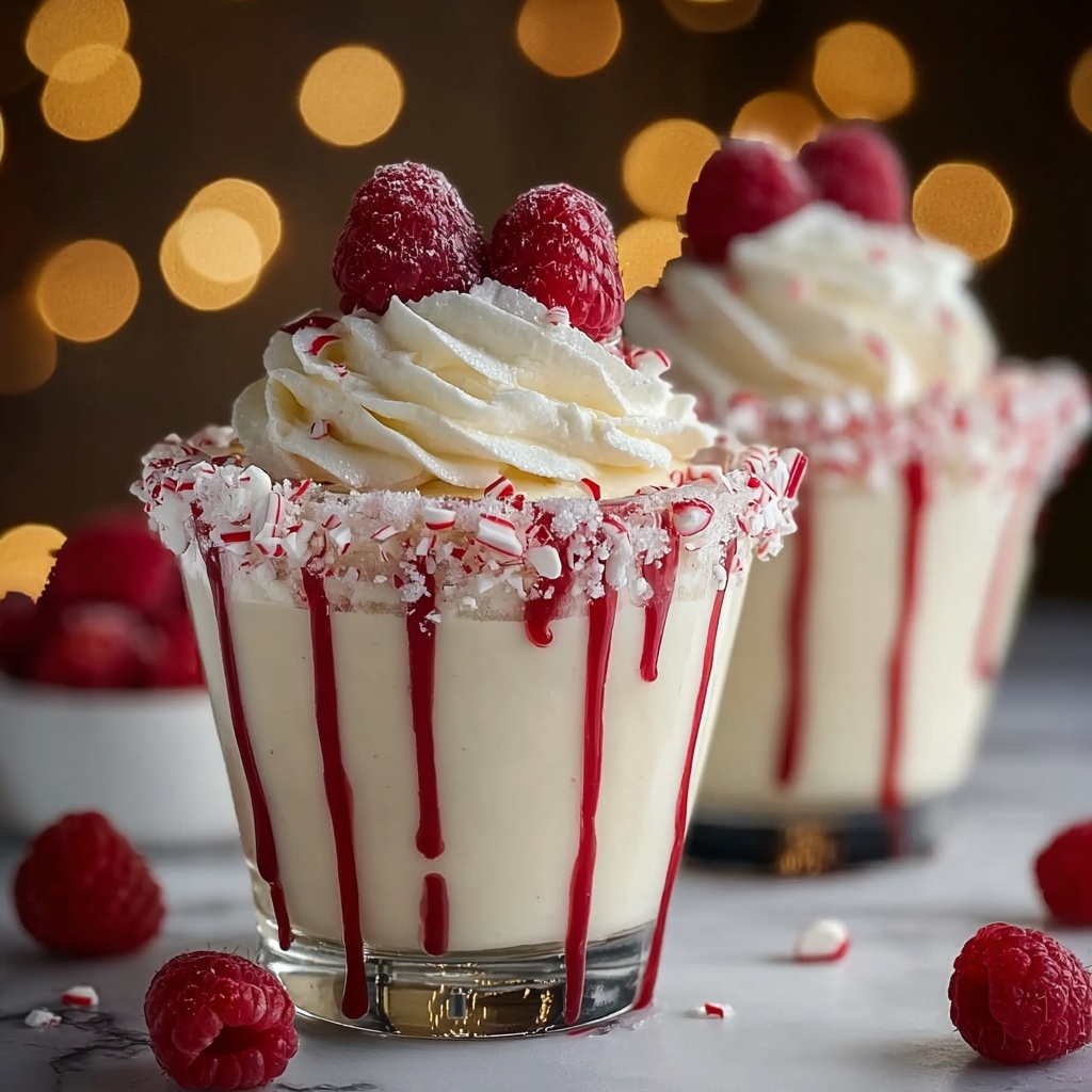 Raspberry White Chocolate Martini Recipe - Recipe Image