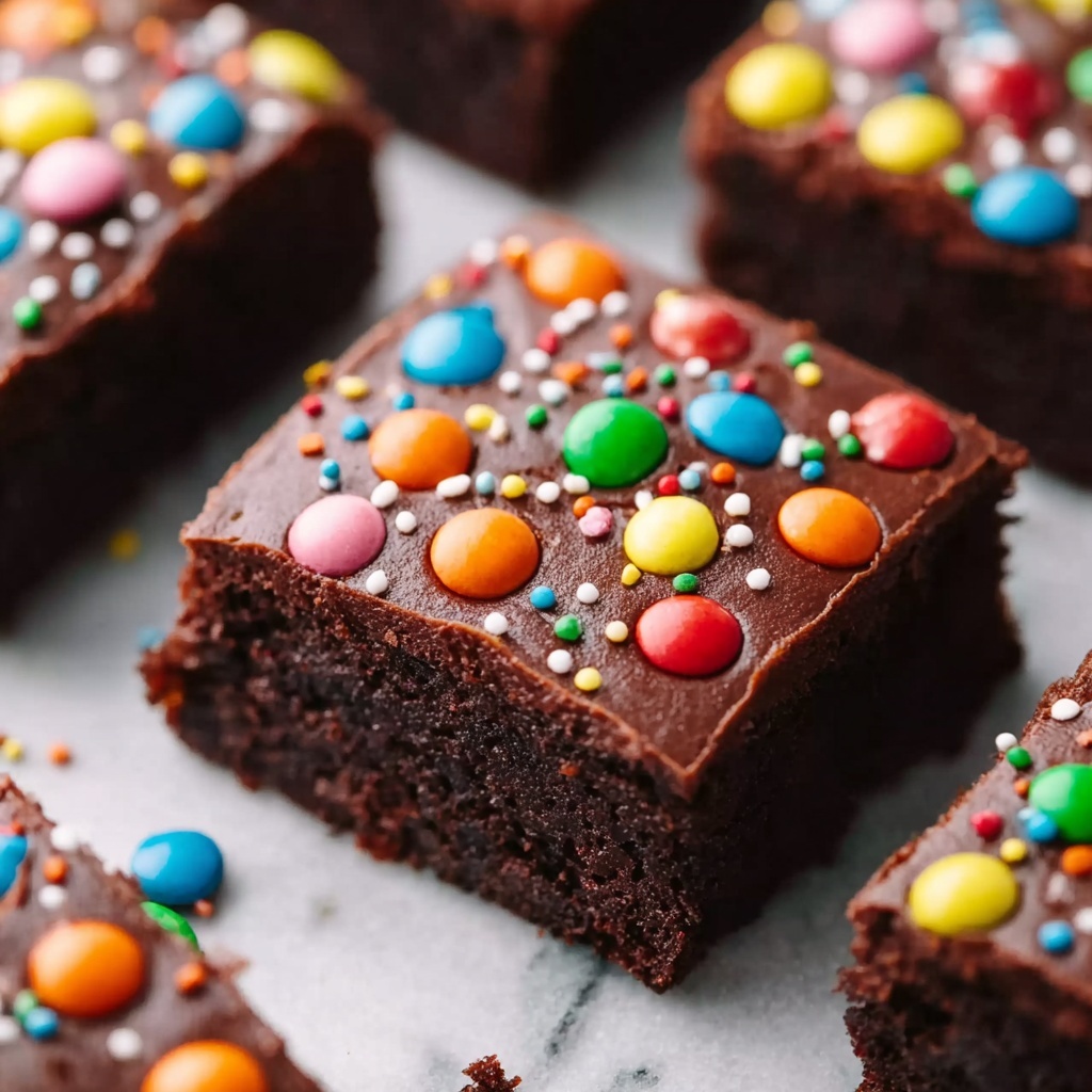 Homemade Cosmic Brownies Recipe – Fudgy Chocolate Perfection Recipe - Recipe Image