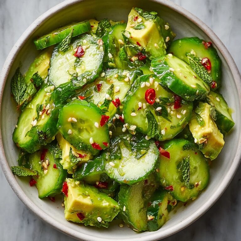 Cucumber Avocado Salad Recipe