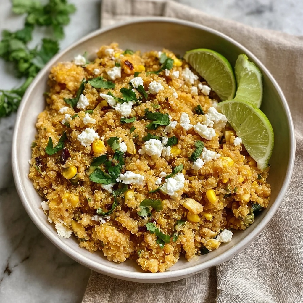 Mexican Street Corn Quinoa Salad Recipe - Recipe Image