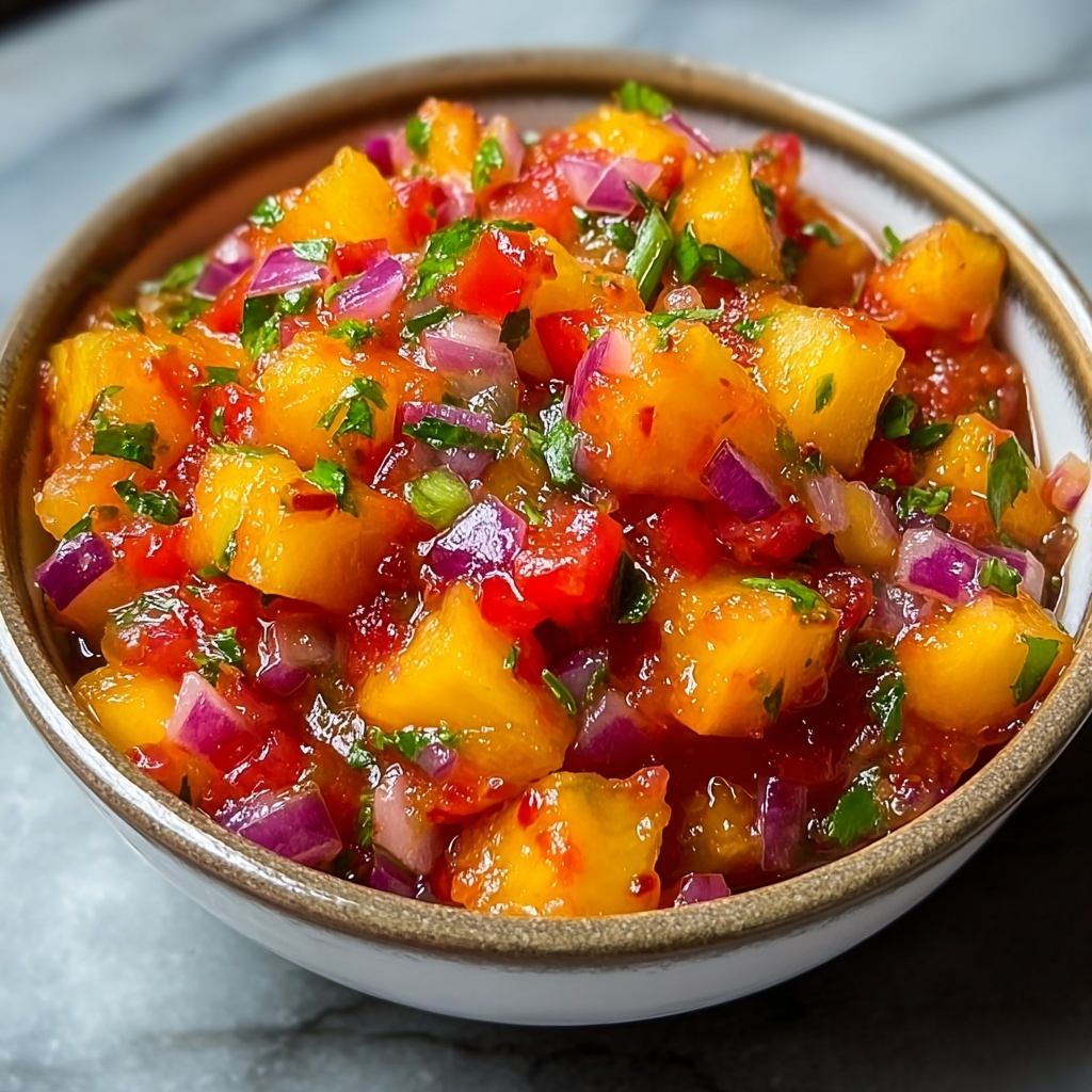 Mango Salsa Recipe That’s Fresh, Easy and Full of Flavor Recipe - Recipe Image