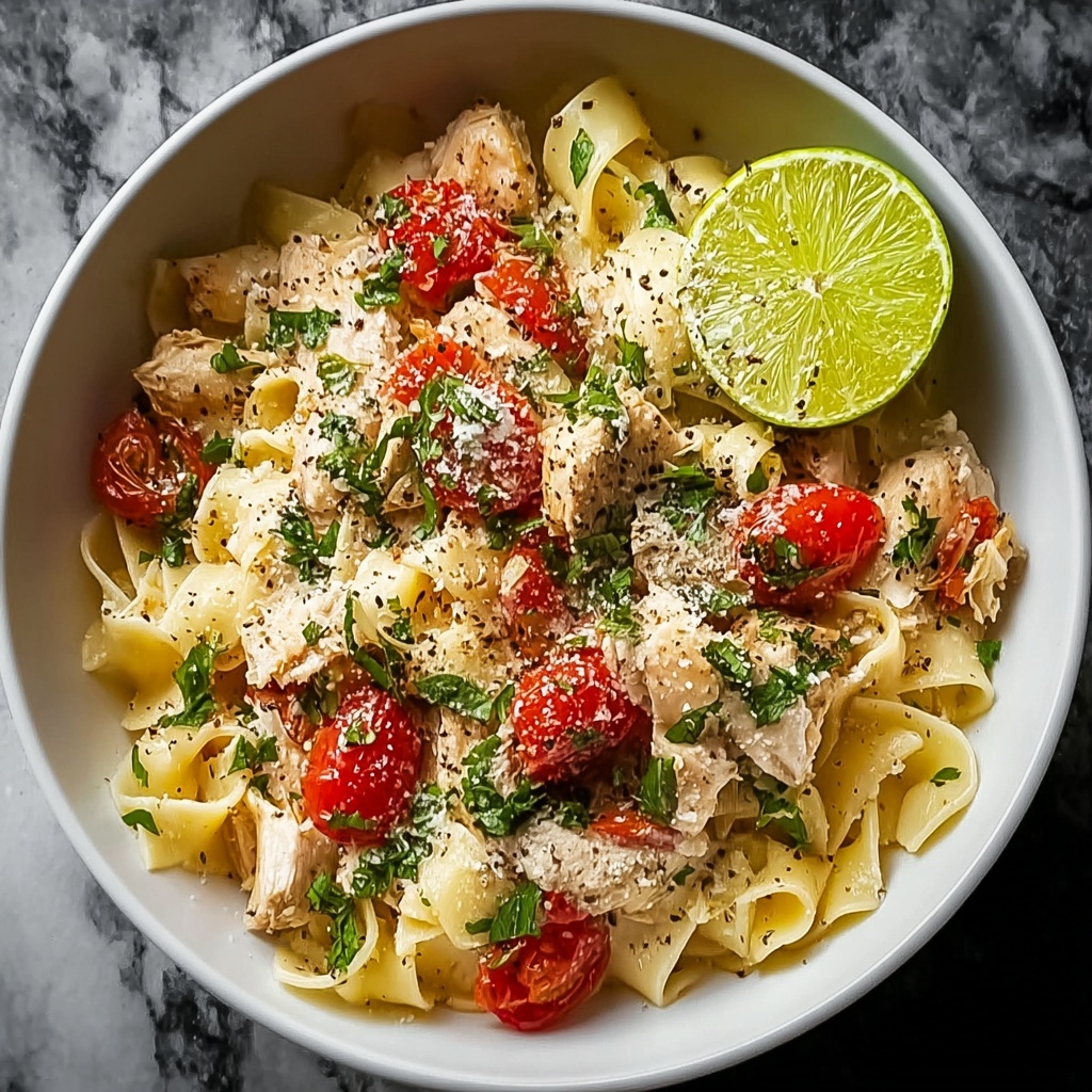 Jacked-Up Chicken Scampi Recipe - Recipe Image