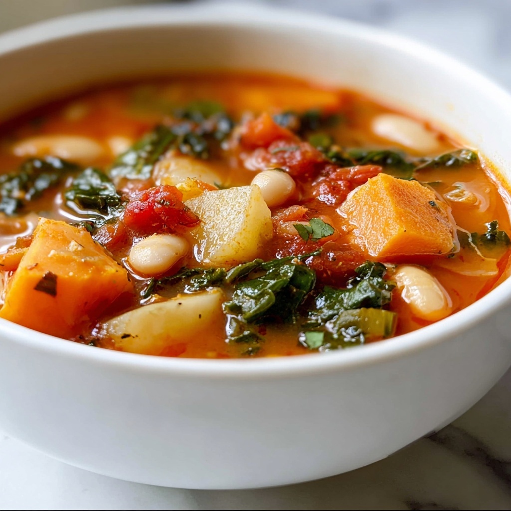 Hearty Roasted Vegetable Soup Recipe - Recipe Image