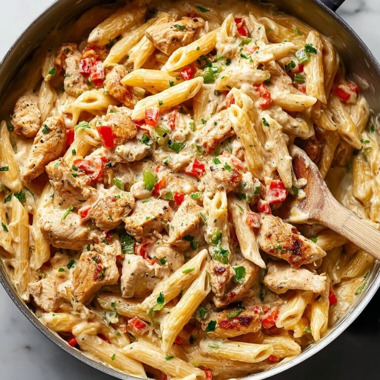 One Pot Creamy Cajun Chicken Pasta Recipe