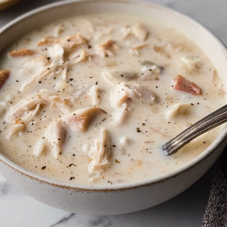 Creamy Chicken Cordon Bleu Soup Recipe