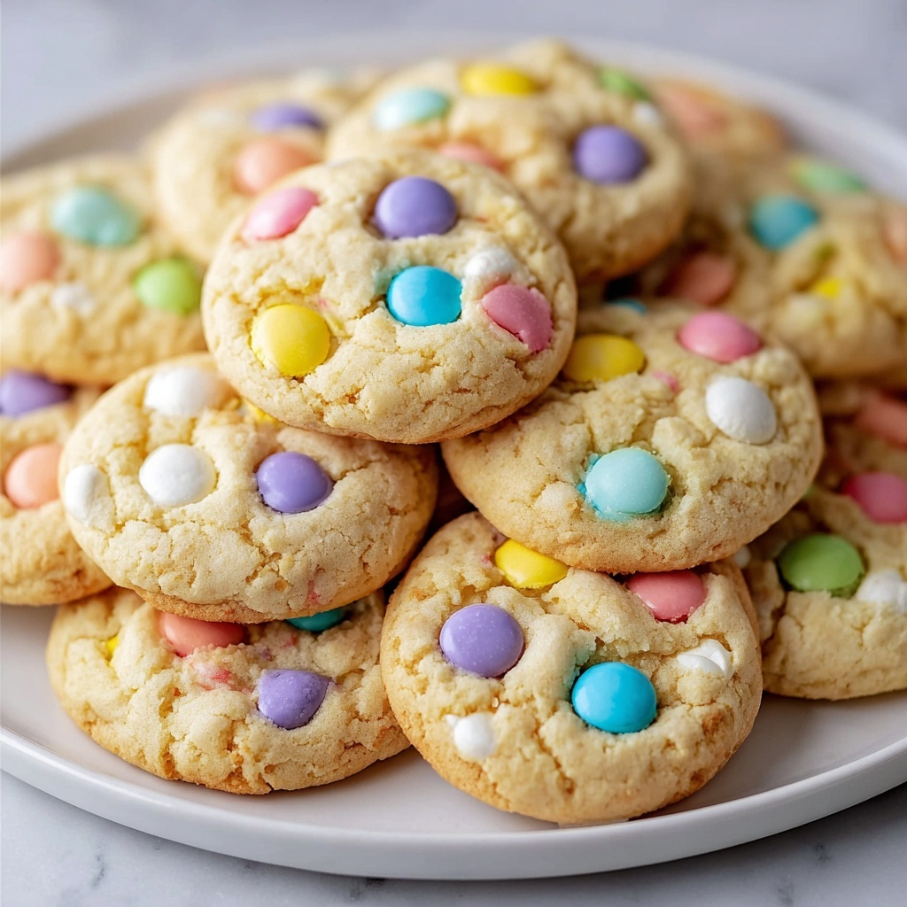 Easter M&M Cookies Recipe - Recipe Image