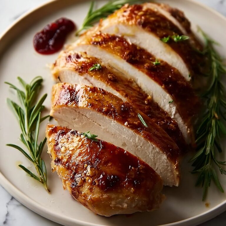 Brined and Roasted Turkey Breast Recipe