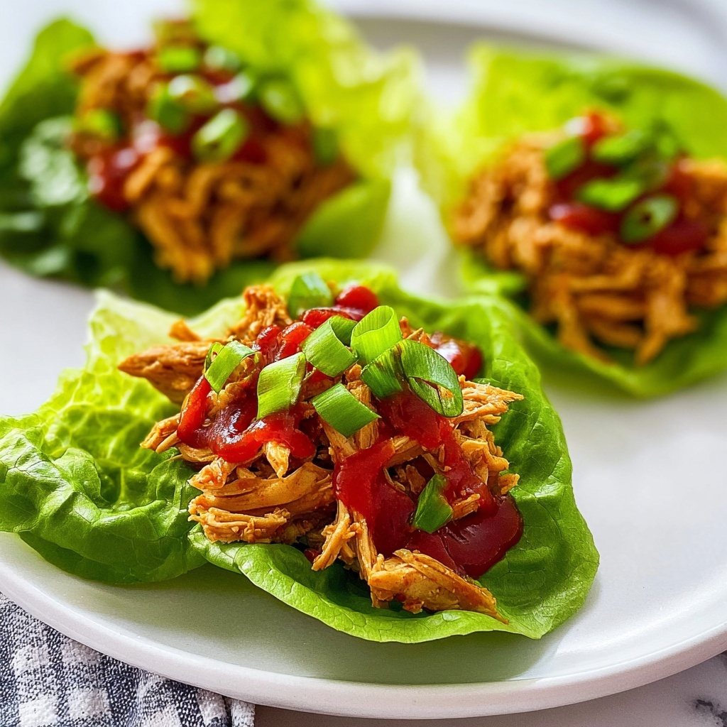 Spicy Thai Chicken Lettuce Wraps Recipe - Recipe Image