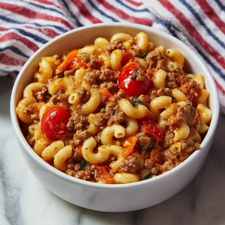 Simple Old Fashioned Macaroni and Tomatoes Recipe