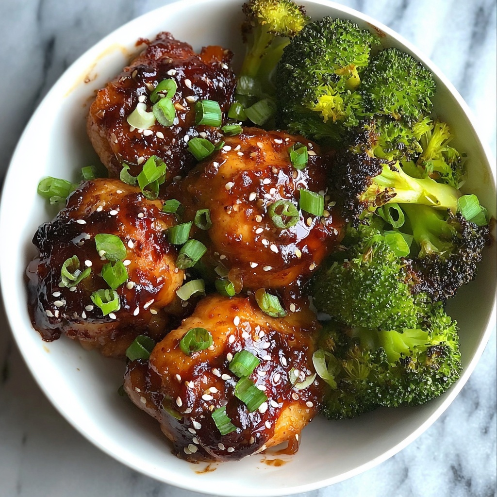 Easy Soy Garlic Chicken Thighs Recipe - Recipe Image