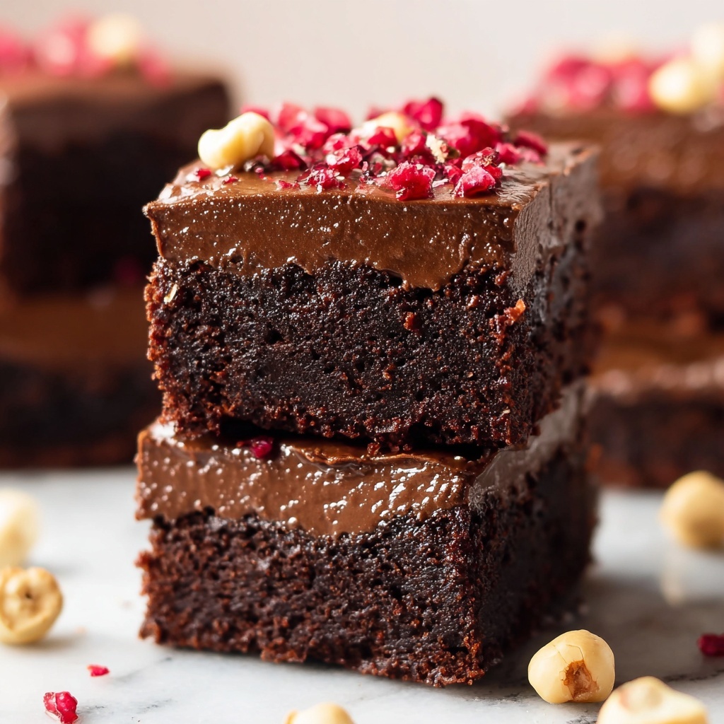 No Bake Date Brownies Recipe - Recipe Image