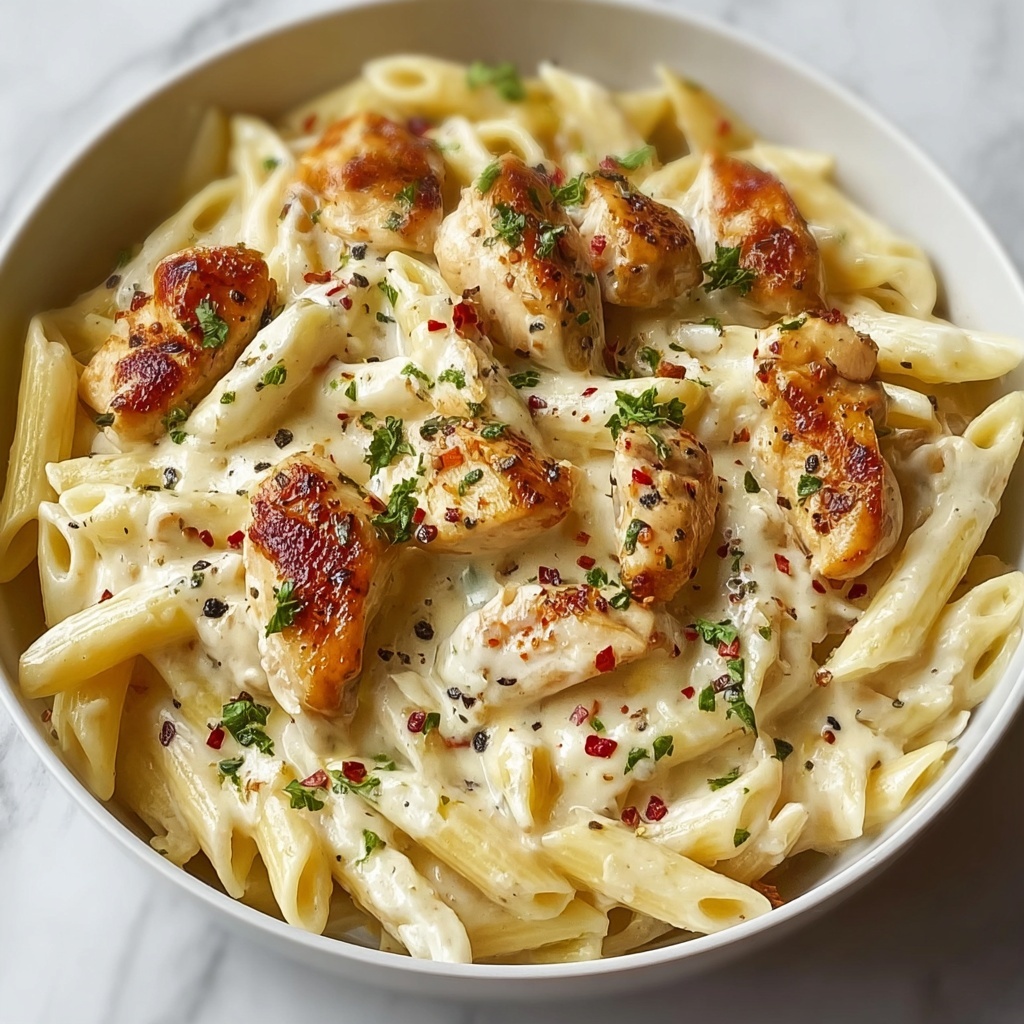 Marry Me Chicken Pasta: Creamy Sun-Dried Tomato Chicken Pasta Recipe - Recipe Image