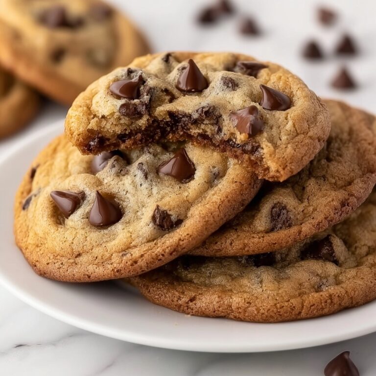 Thick Chocolate Chip Cookies Recipe