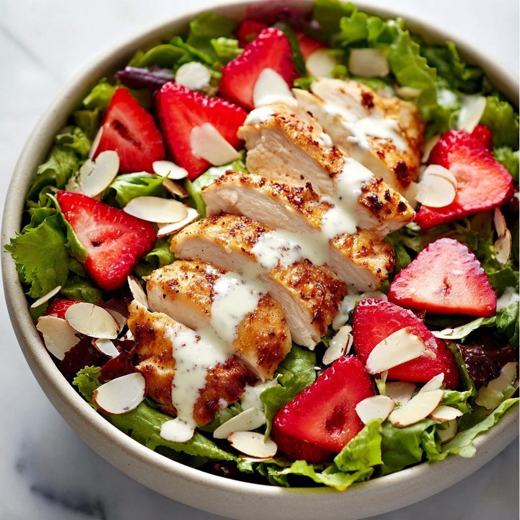 Strawberry Chicken Salad Recipe - Recipe Image