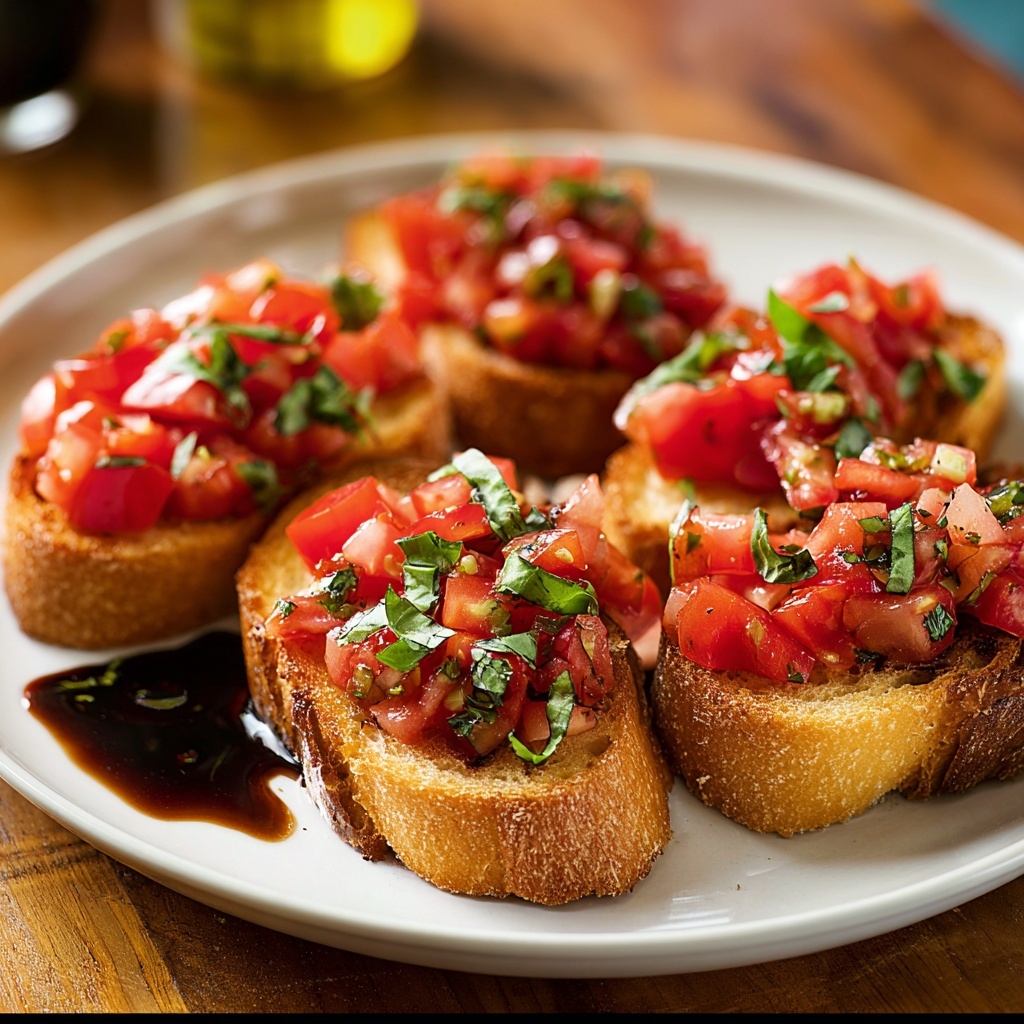 Easy Bruschetta Recipe - Recipe Image