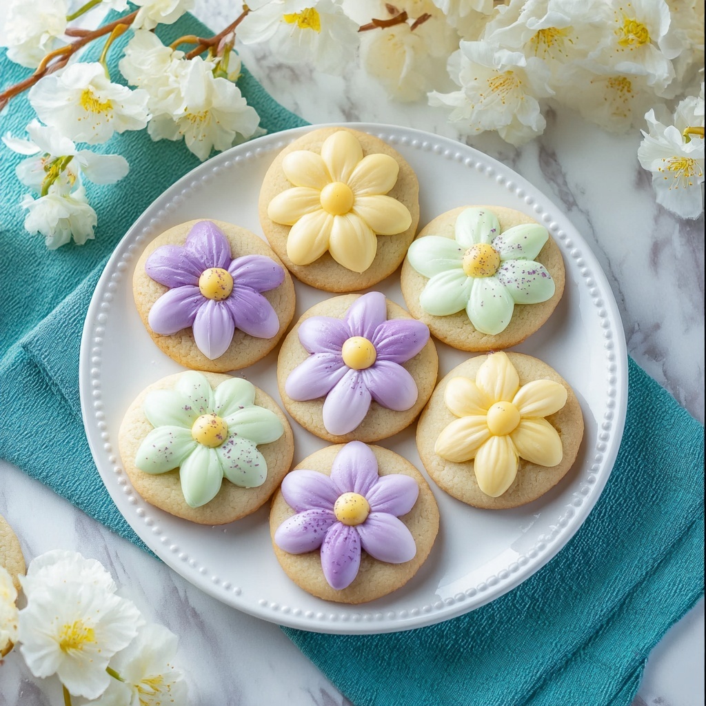 Easter Blossom Cookies Recipe - Recipe Image