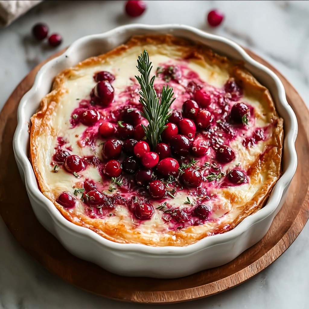 Baked Cranberry Cream Cheese Dip: Your New Holiday Favorite Recipe - Recipe Image