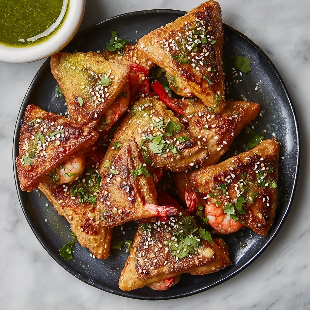 Savory Shrimp Toast: A Chinese Takeout Classic Made Easy Recipe - Recipe Image