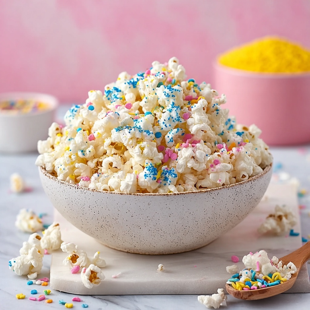 Funfetti Protein Popcorn: Your Sweet Power Snack Upgrade Recipe - Recipe Image