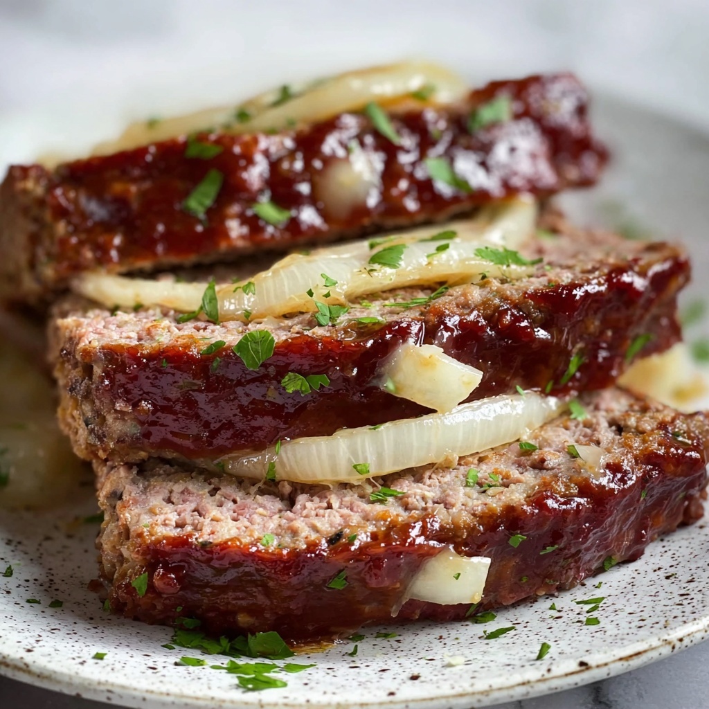 Savory French Onion Meatloaf That Will Warm Your Soul Recipe - Recipe Image