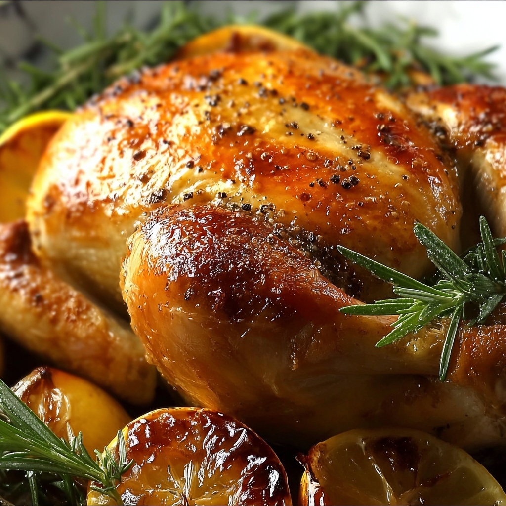 Brined and Roasted Whole Turkey Recipe - Recipe Image