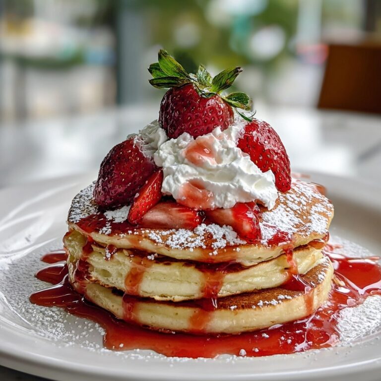 Strawberry Shortcake Pancakes Recipe