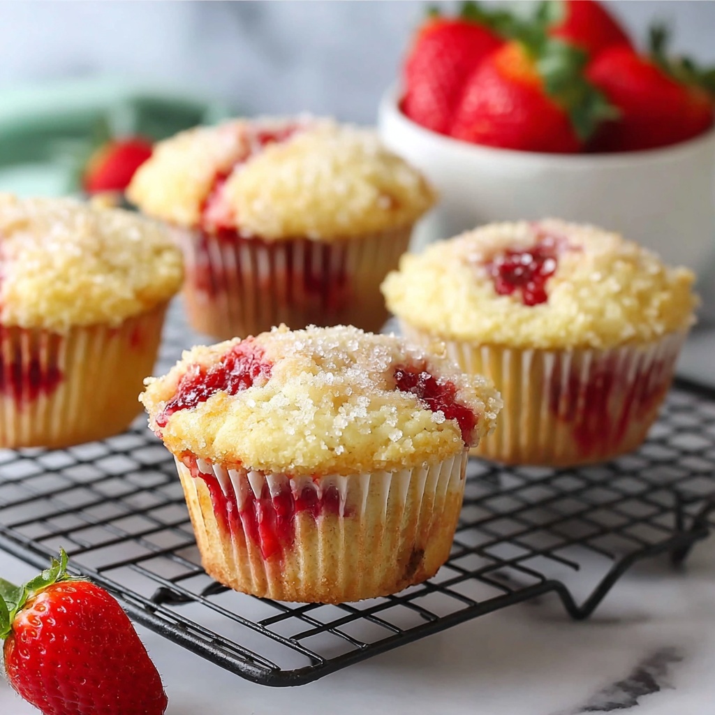 Strawberry Muffins Recipe - Recipe Image