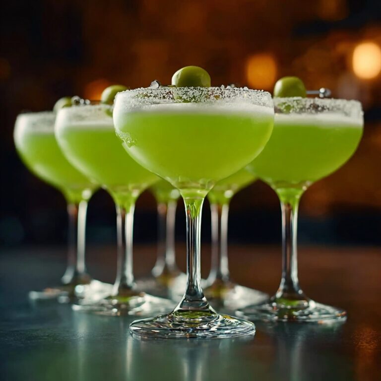 Herb-Infused Green Margaritas to Spice Up Your Gatherings Recipe