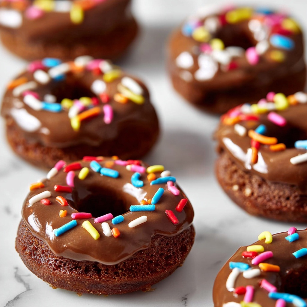 Chocolate Protein Donuts Recipe - Recipe Image