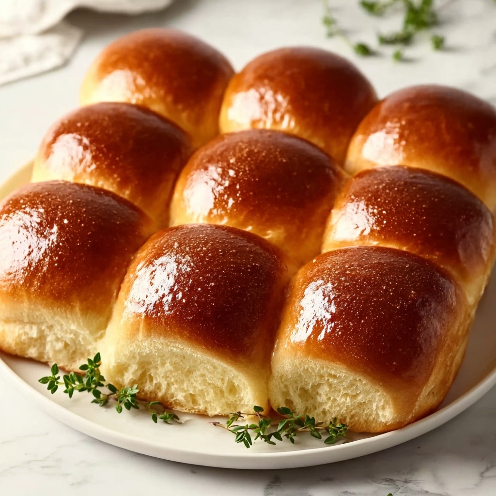 Honey Whole Wheat Pan Rolls Recipe - Recipe Image