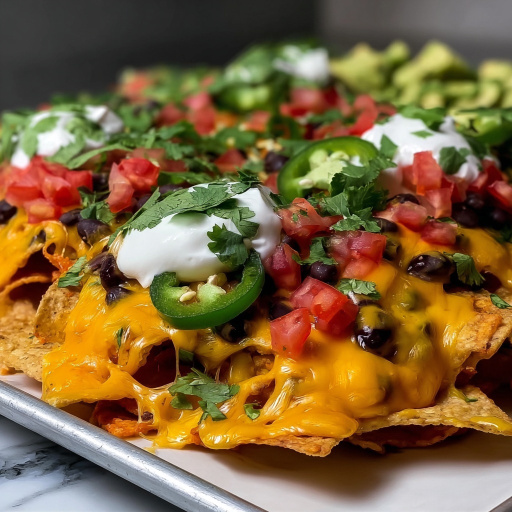 Loaded Nacho Christmas Board Recipe - Recipe Image
