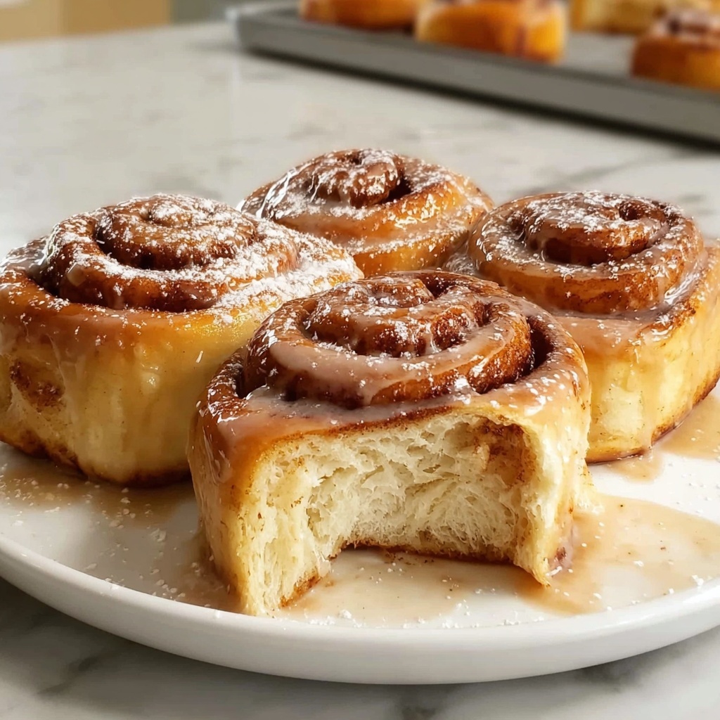 Eggnog Cinnamon Rolls Recipe - Recipe Image