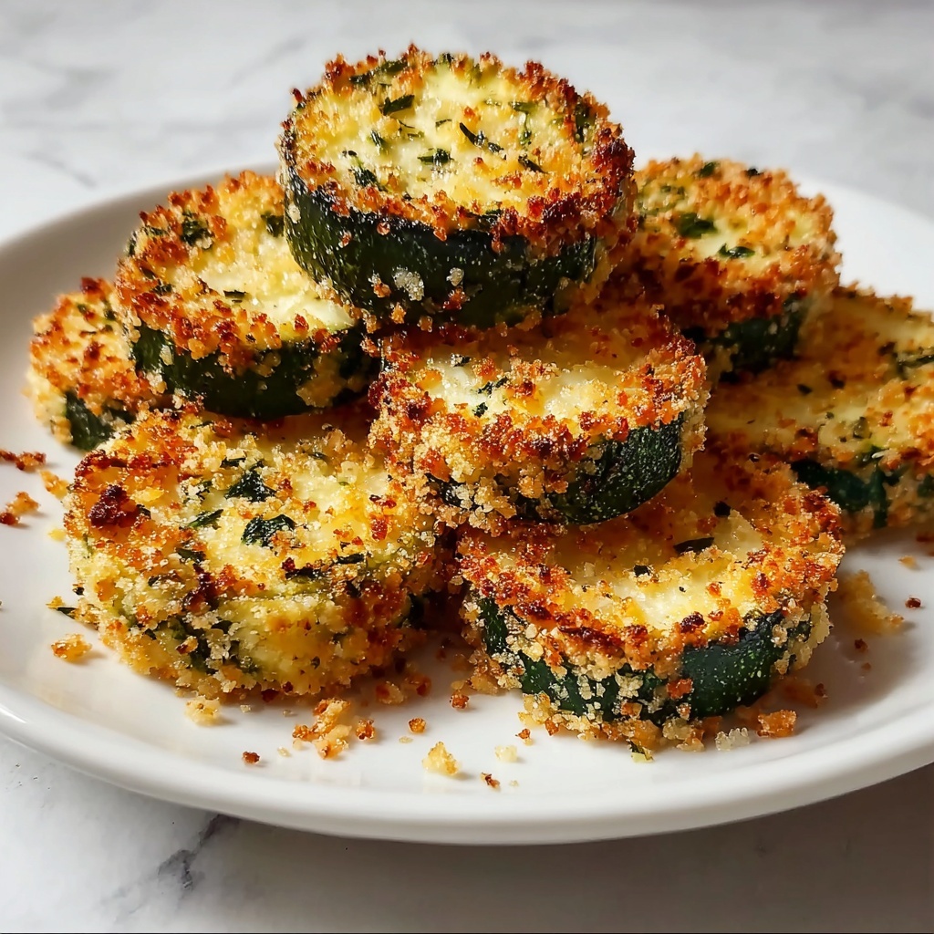 Crispy Parmesan Squash Rounds: 5 Irresistible Tips to Enjoy Recipe - Recipe Image