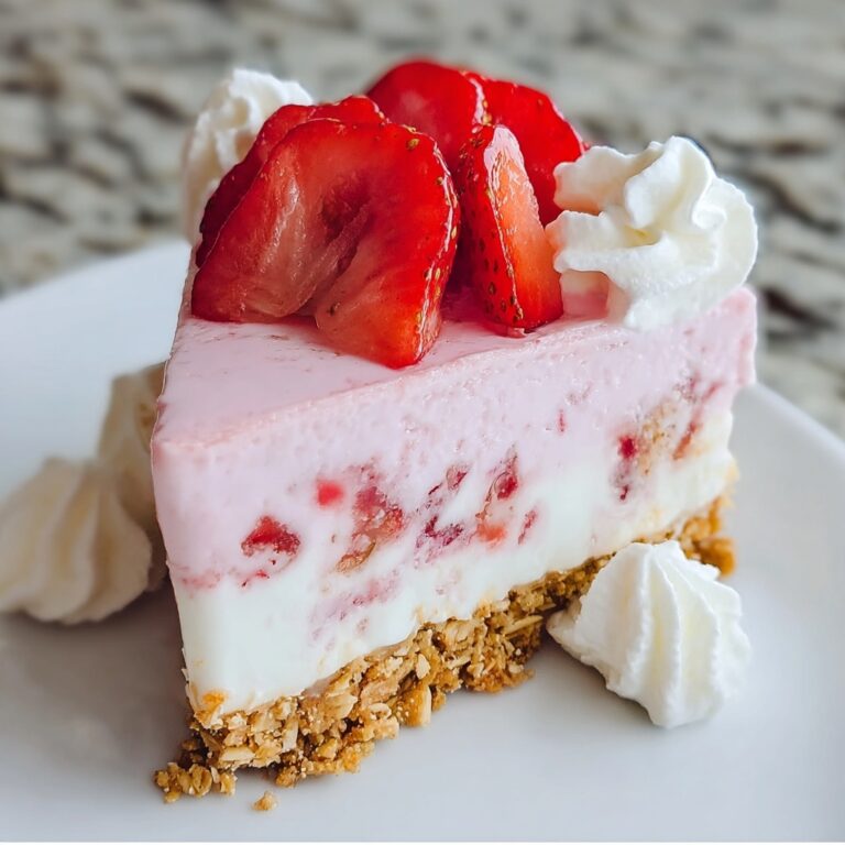Strawberry Pretzel Ice Cream Cake Recipe