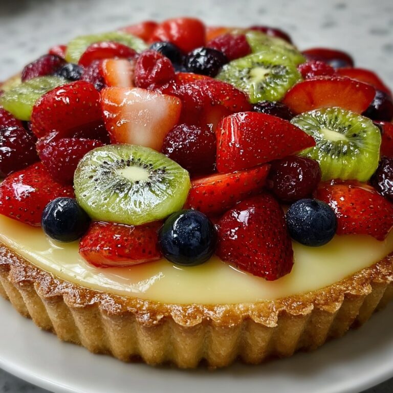 Summer Fruit Tart Recipe