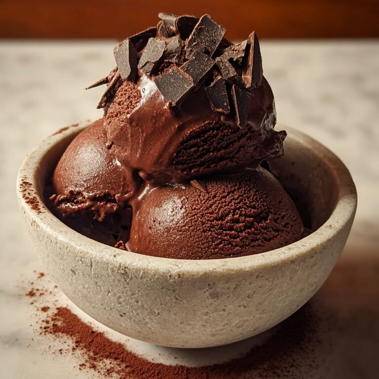 Homemade Chocolate Ice Cream Recipe