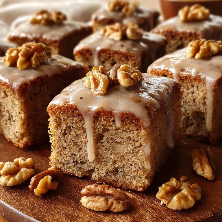 Maple Walnut Blondies Recipe