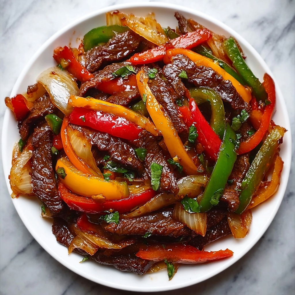 Chinese Onion Pepper Steak: 7 Comforting Flavors to Enjoy Recipe - Recipe Image