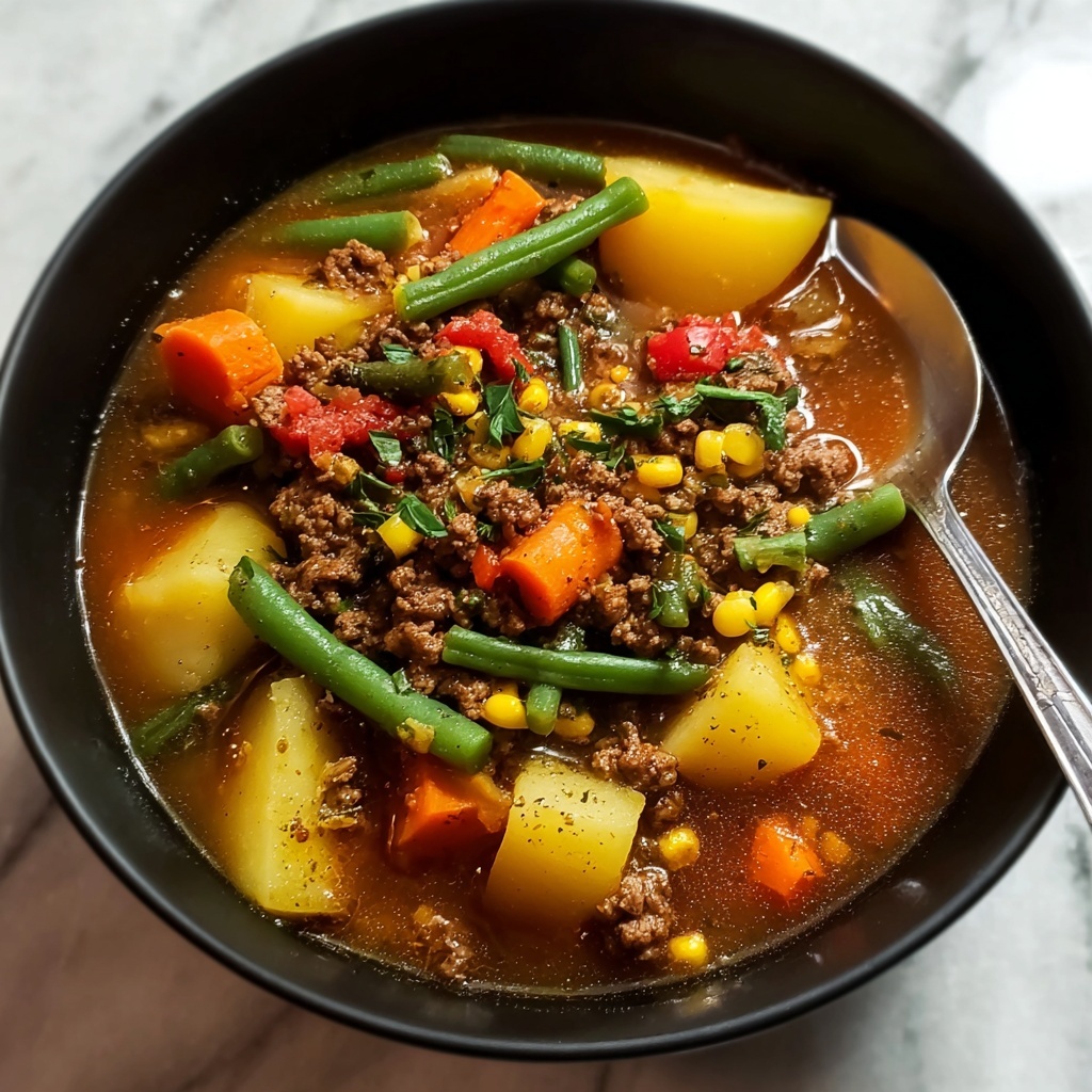 Slow Cooker Hobo Casserole: Easy 5-Ingredient Comfort Dish Recipe - Recipe Image