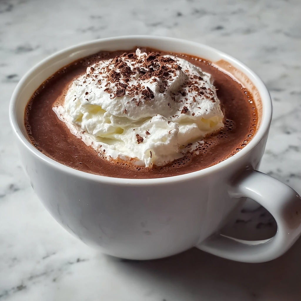 High Protein Hot Chocolate Recipe: The Cozy Delight You Need Recipe - Recipe Image