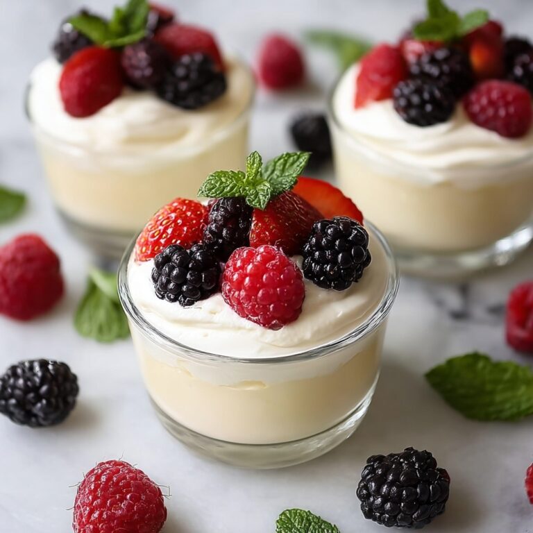 Decadent Keto Mascarpone Mousse with Roasted Strawberries Recipe