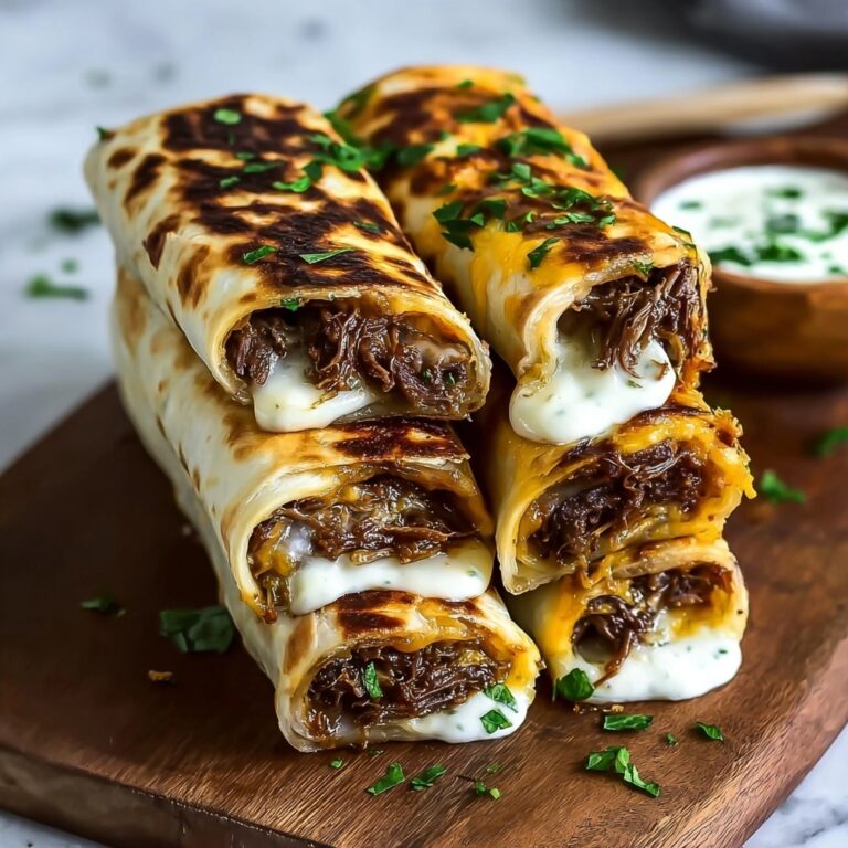 Mouthwatering French Dip Tortilla Roll Ups for a Cozy Night In Recipe