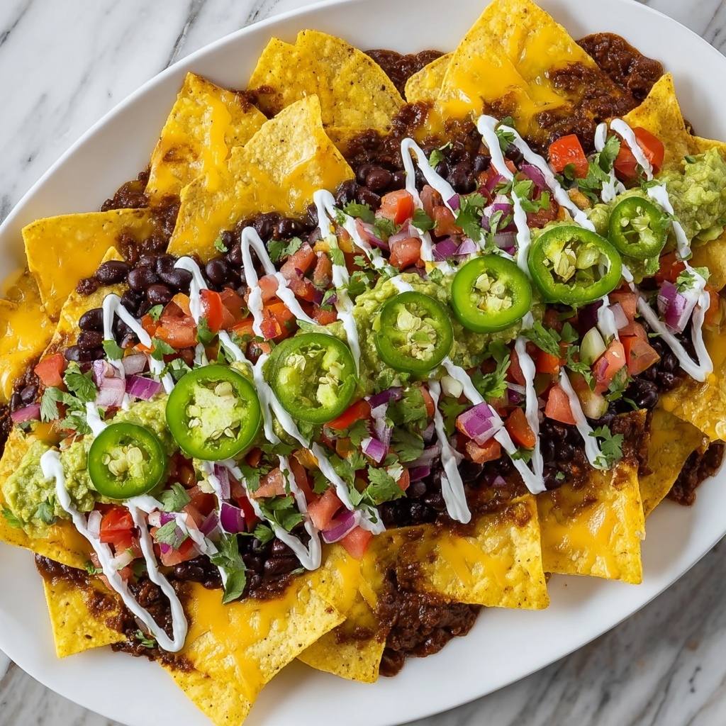 Football Field Nacho Platter Recipe - Recipe Image